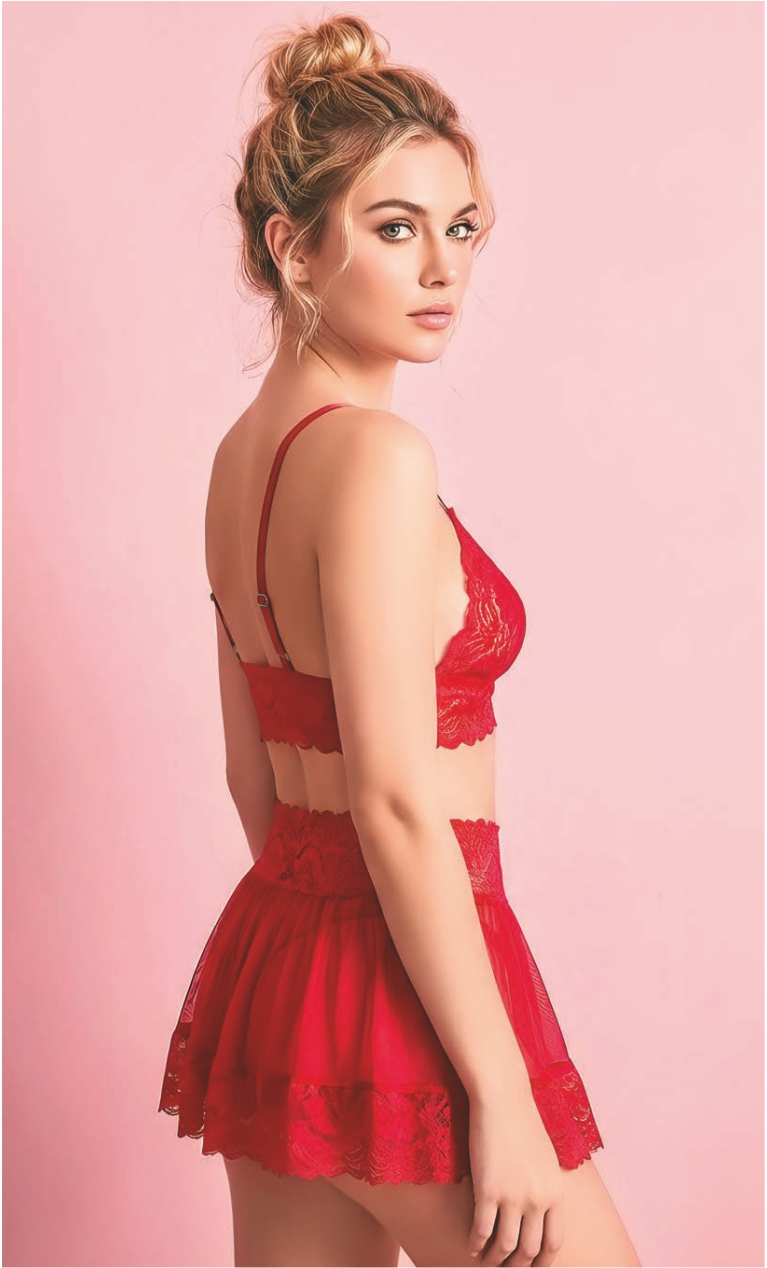 NIGHTLIGHT 3849 Fantezi Gecelik