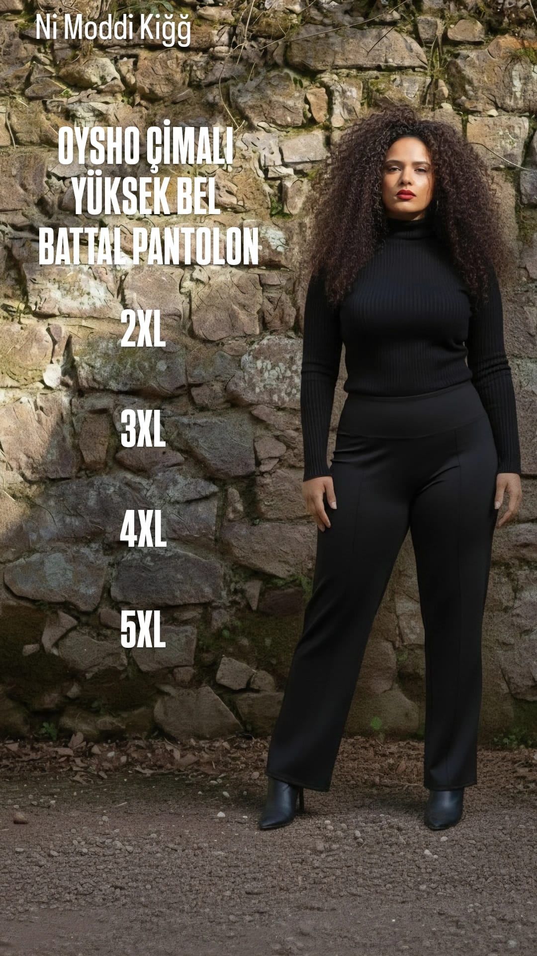 OYSHO 0035 Battal Pantolon