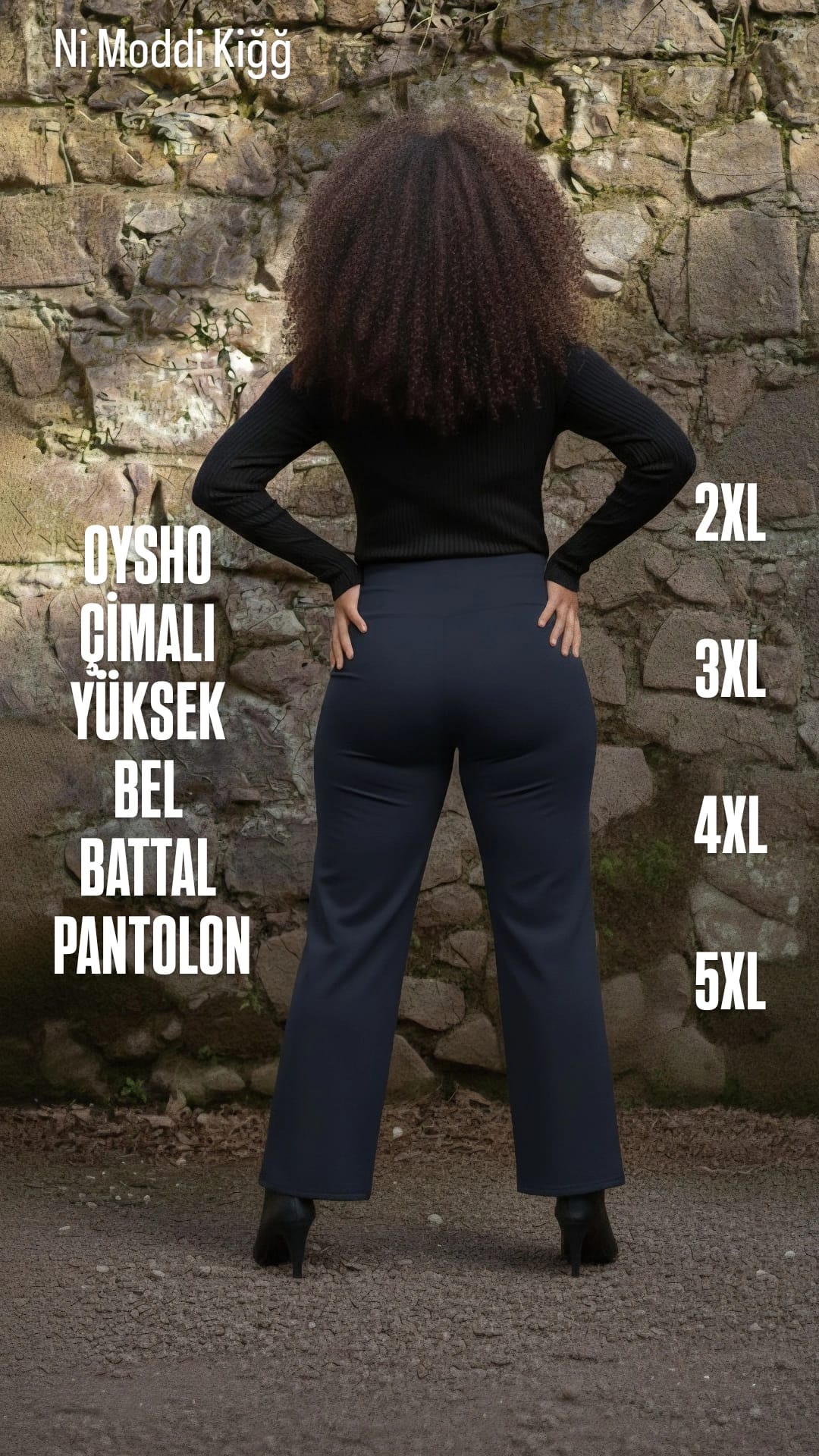 OYSHO 0037 Battal Pantolon