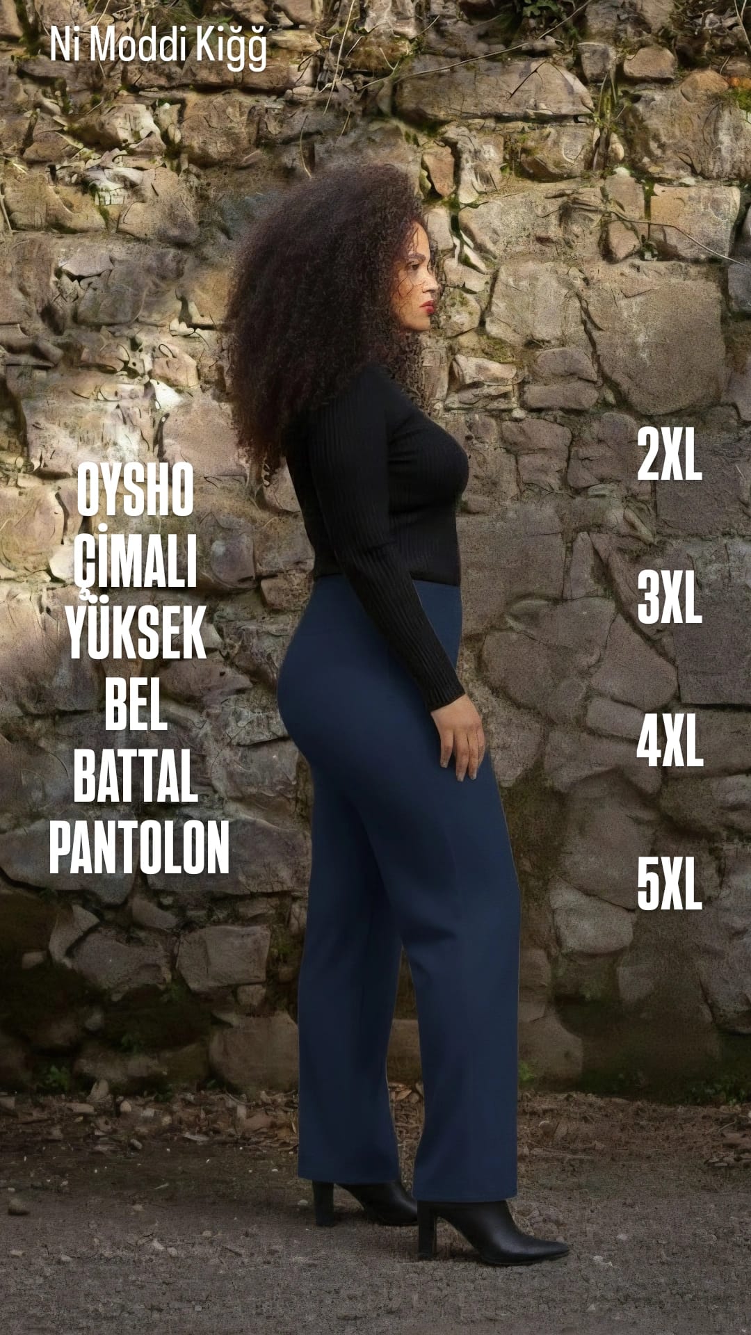 OYSHO 0037 Battal Pantolon