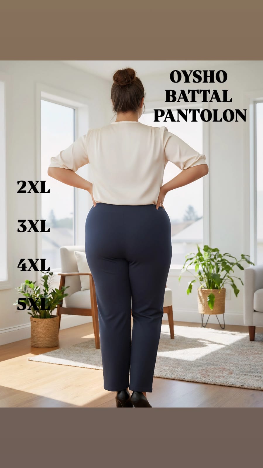 OYSHO 0038 Battal Pantolon