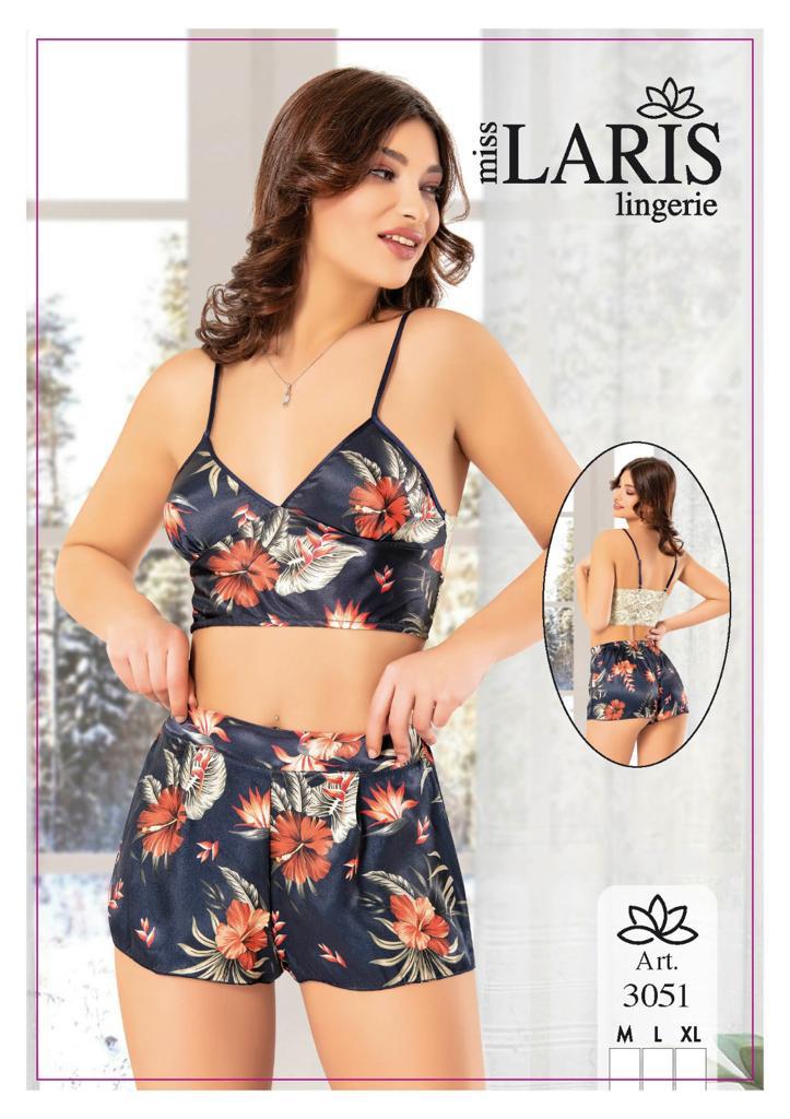 Miss Lariss 3051 Fantazi Gecelik Şortlu Takım